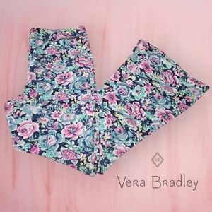 Vera Bradley Women's Hudson Bootcut Lounge Pants Garden Grove Floral L